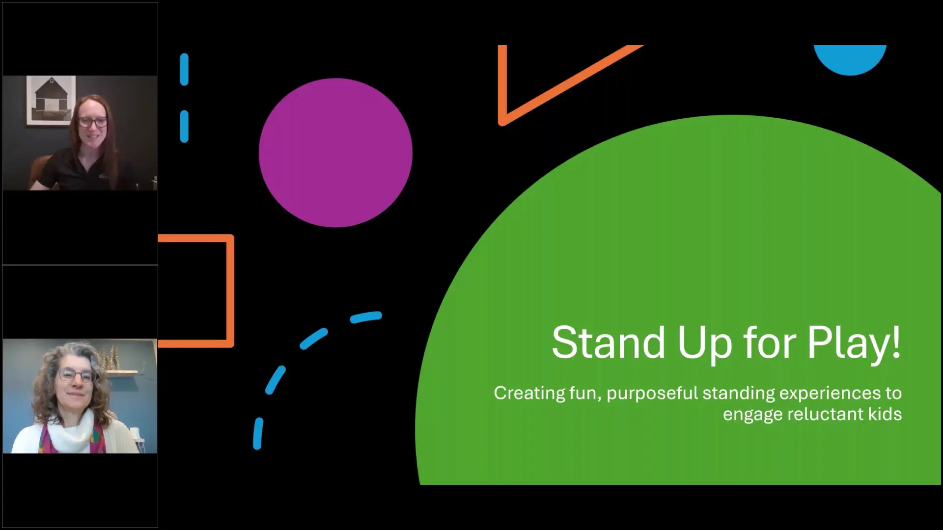 Stand Up for Play: Creating Fun Purposeful Standing Experiences to Engage Reluctant Kids